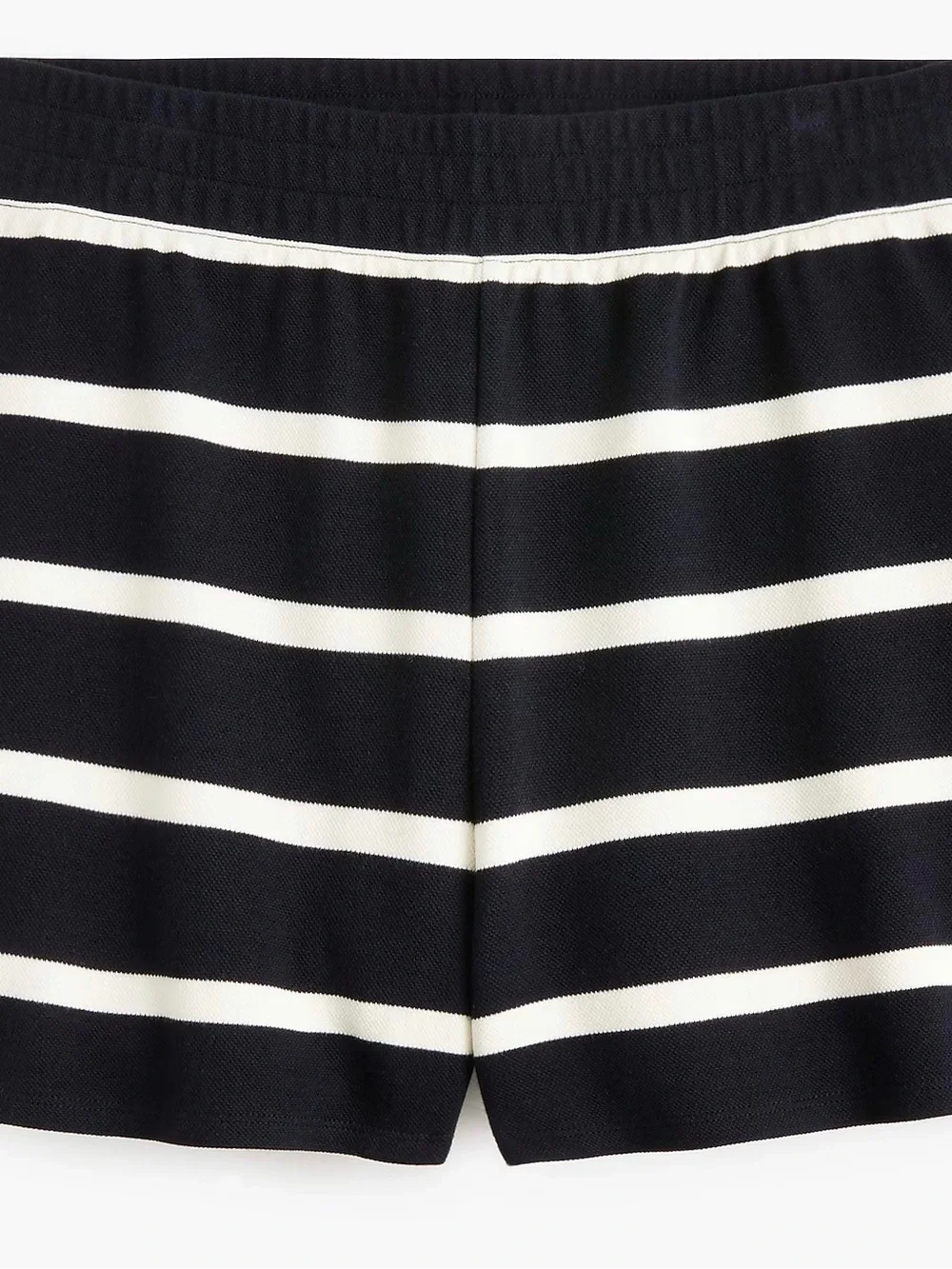 J. Crew Navy and Ivory Striped Shorts - XL